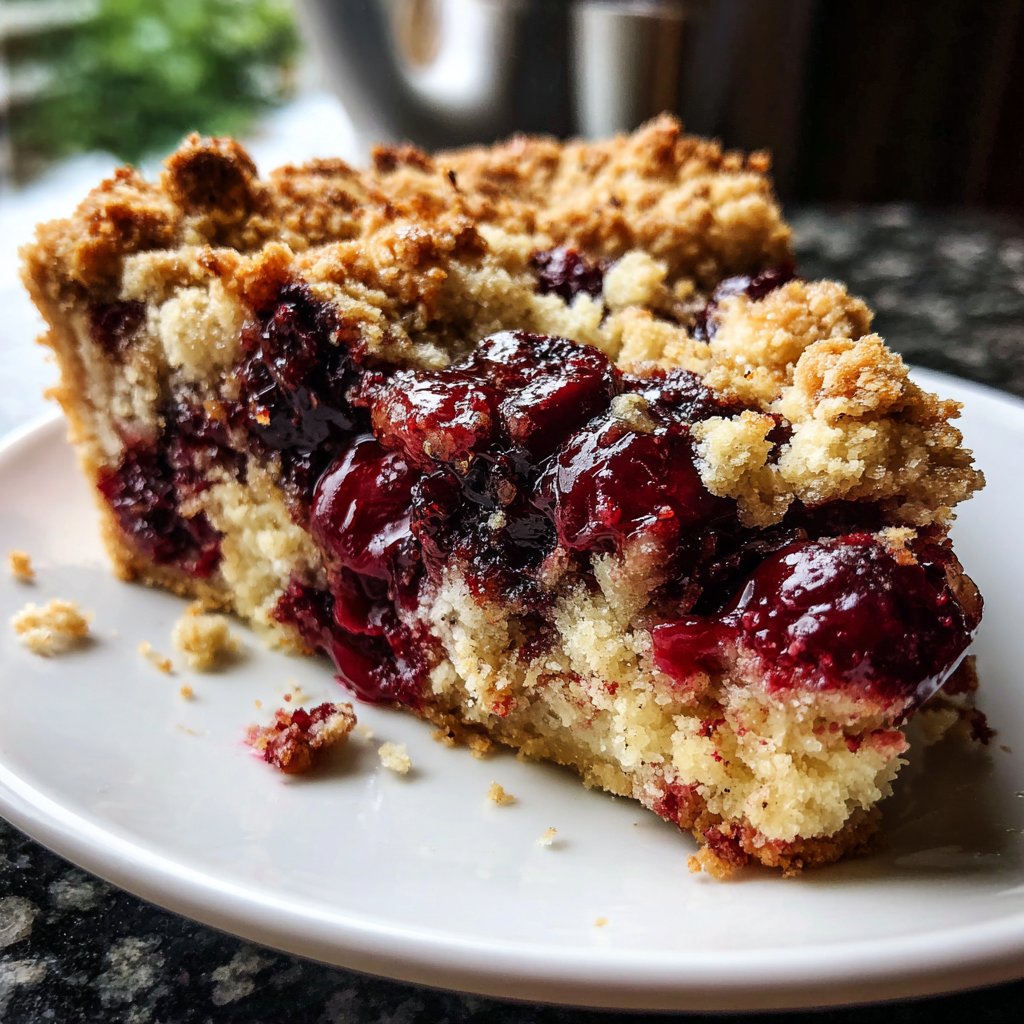 Streuselkuchen Mit Kirschen