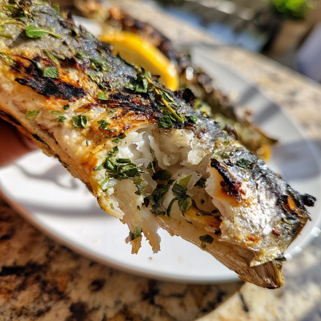 Gesund & Leicht Zitronen-Gegrillter Fisch