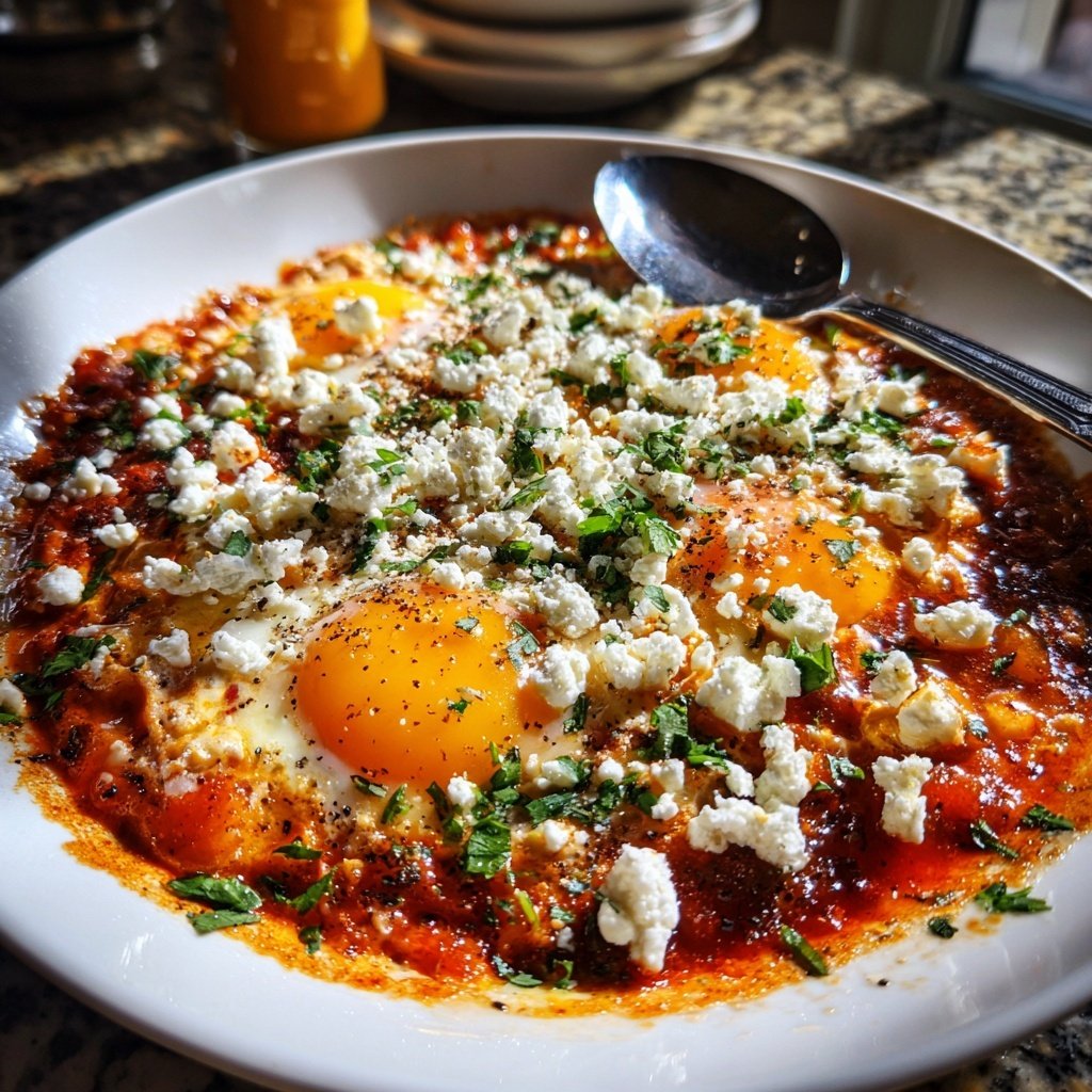 Shakshuka mit Feta