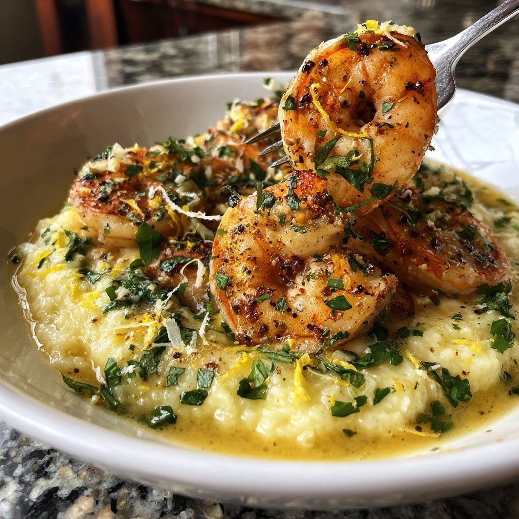 Garnelen mit Proseccosauce