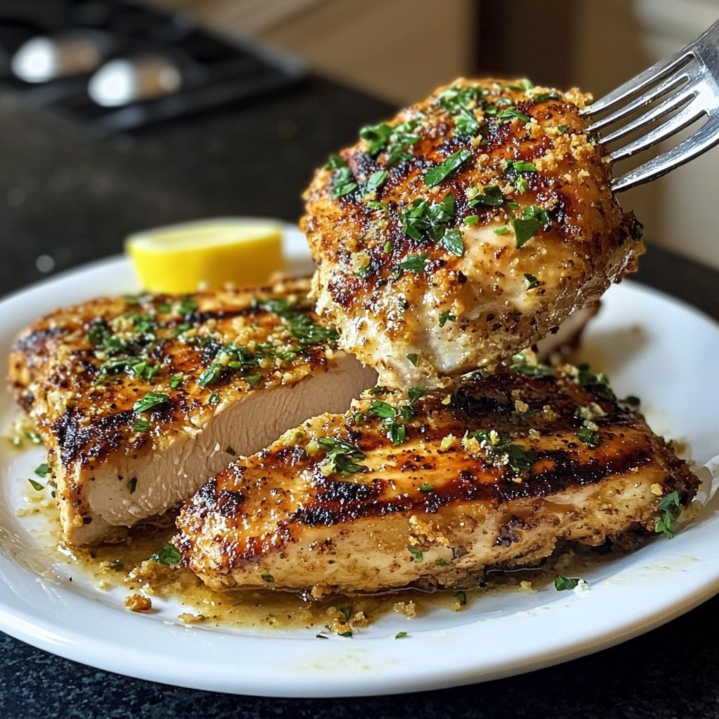 Hähnchenbrust mit Reis