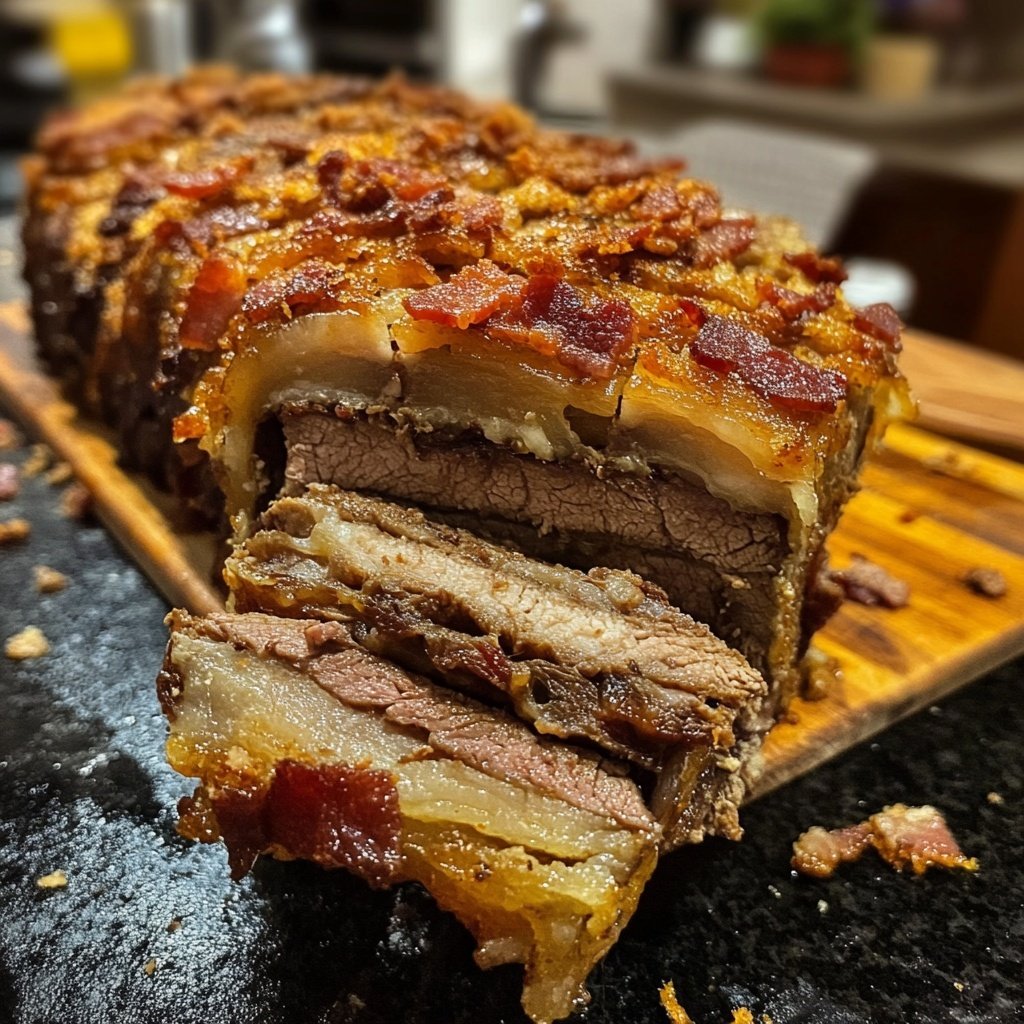 Rouladen-Schichtbraten