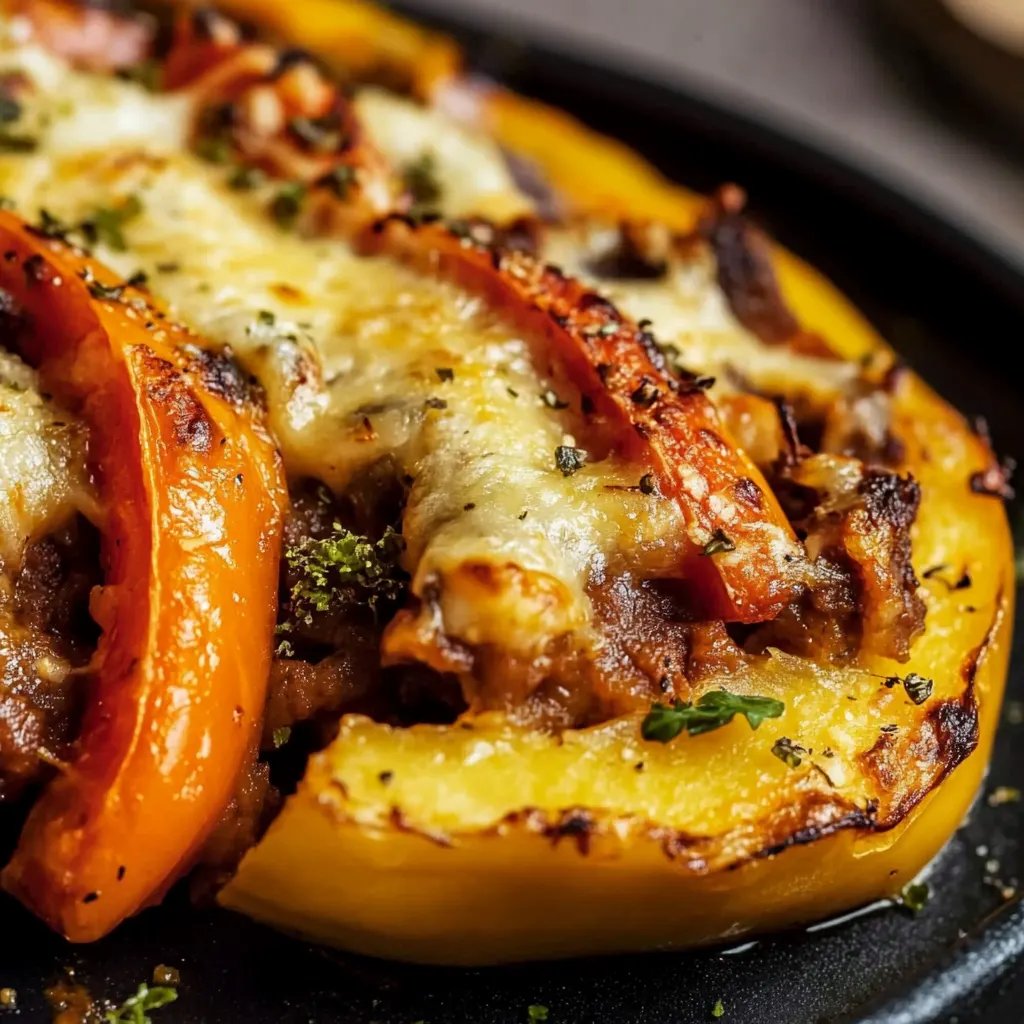 Gefüllter Kürbis – besonders würzig und lecker