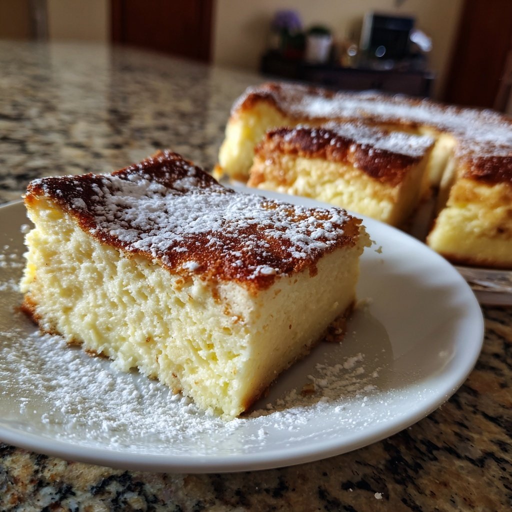 Käsekuchen ohne Boden