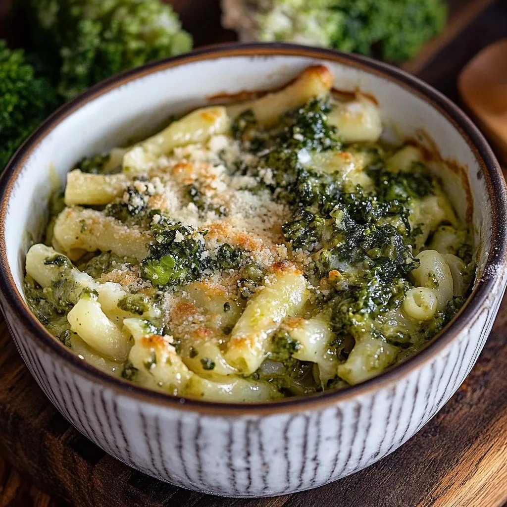 Köstlicher Nudelauflauf mit Brokkoli