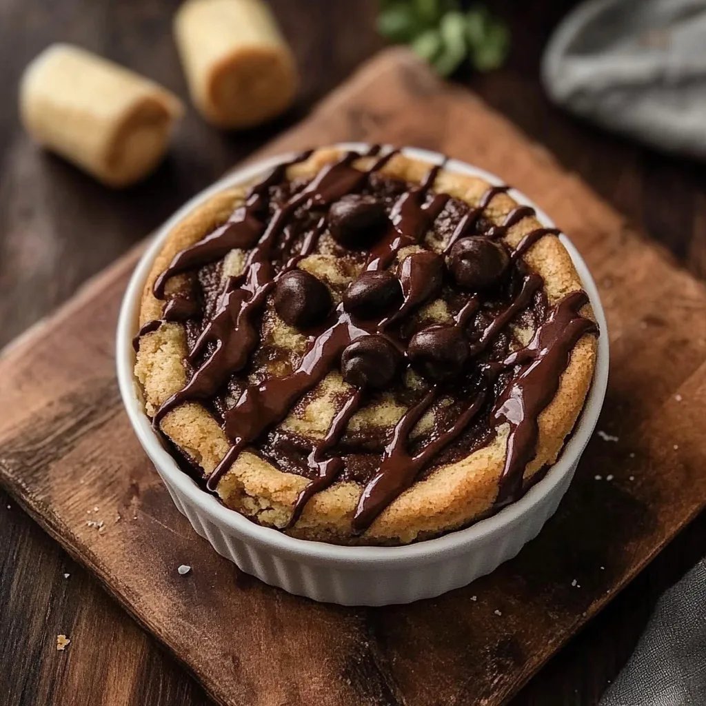 Nutella Cookie Pie