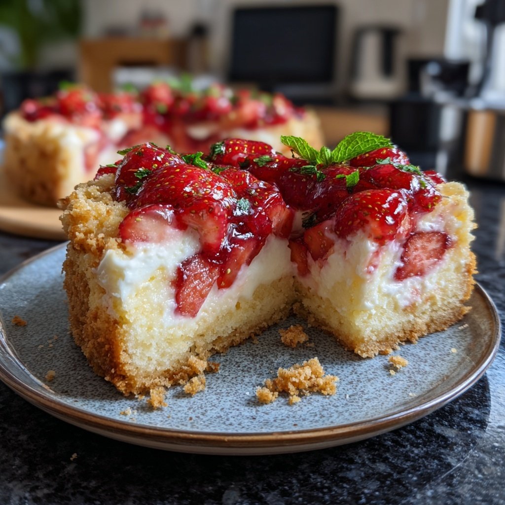 Erdbeer Joghurt Kuchen Locker