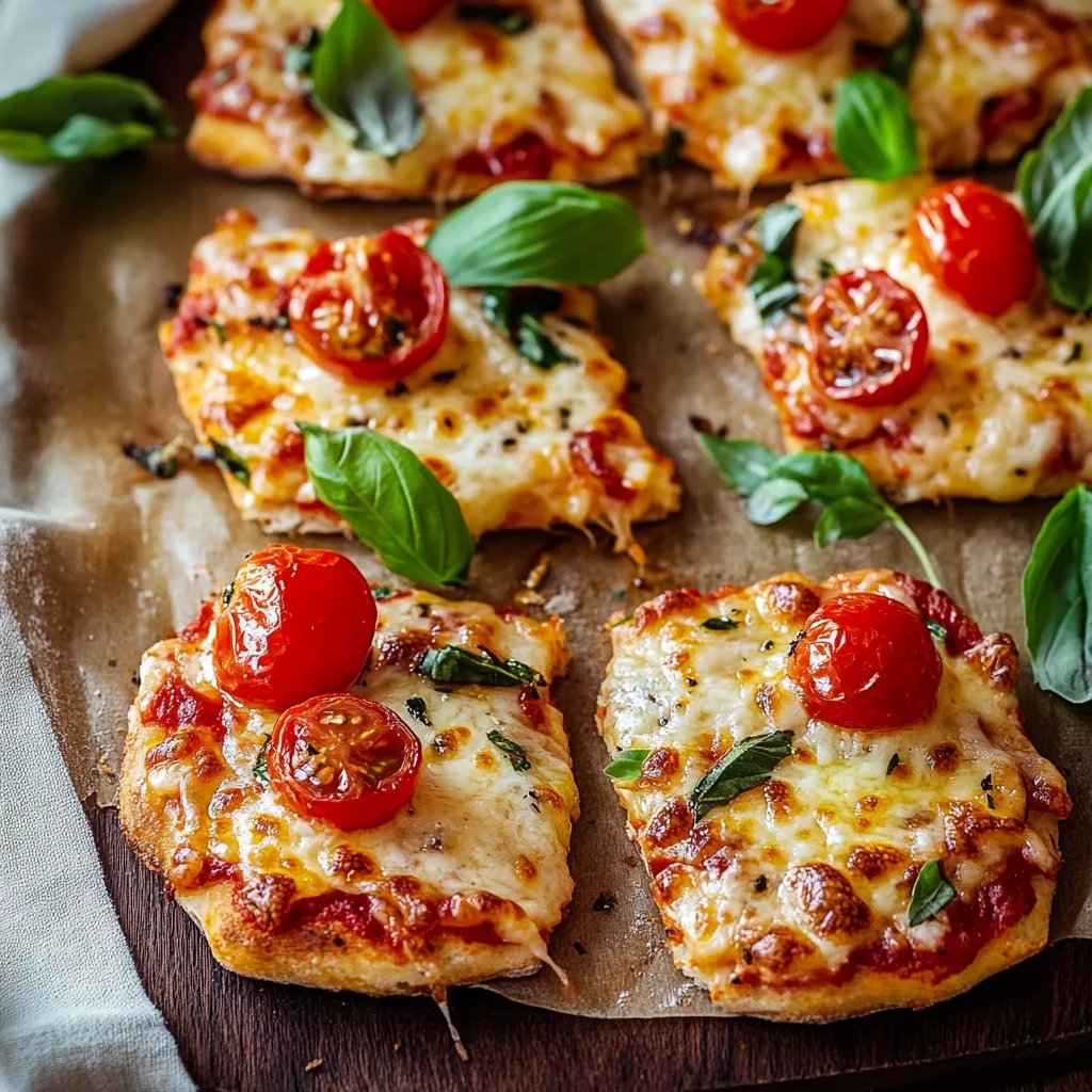 Pizzabrötchen vegetarisch - schnell und einfach